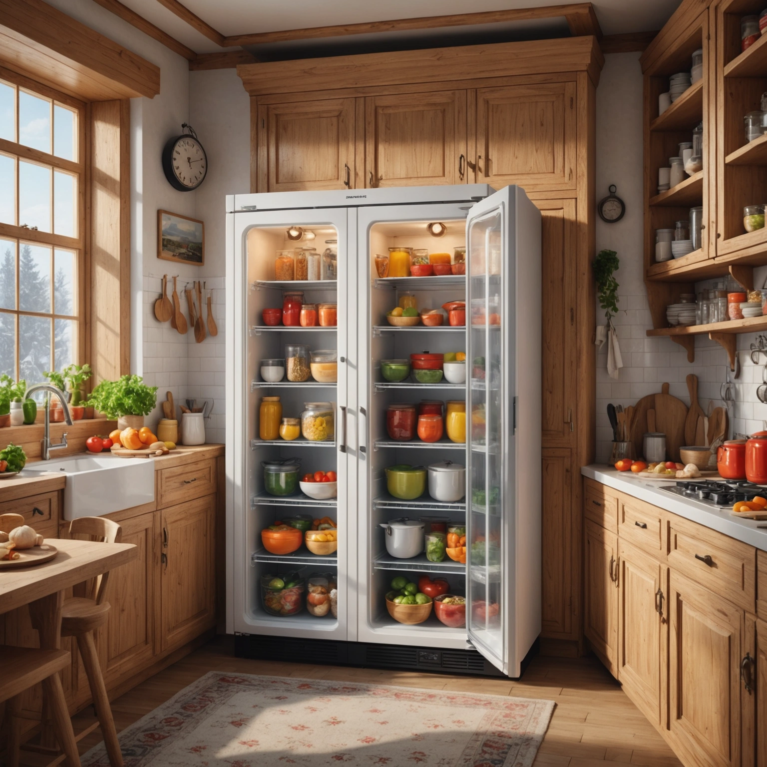 Кухня как сердце дома: искусство приготовления и хранения продуктов