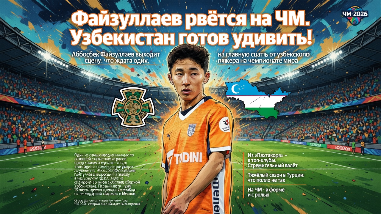 Файзуллаев рвётся на ЧМ. Узбекистан готов удивить!