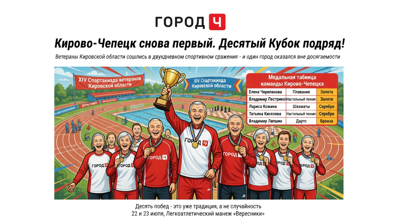 Кирово-Чепецк снова первый. Десятый Кубок подряд!