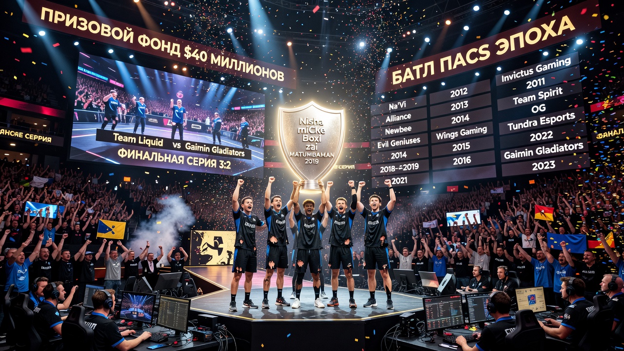 Кто выиграл последний Инт: чемпион актуального The International по Dota 2