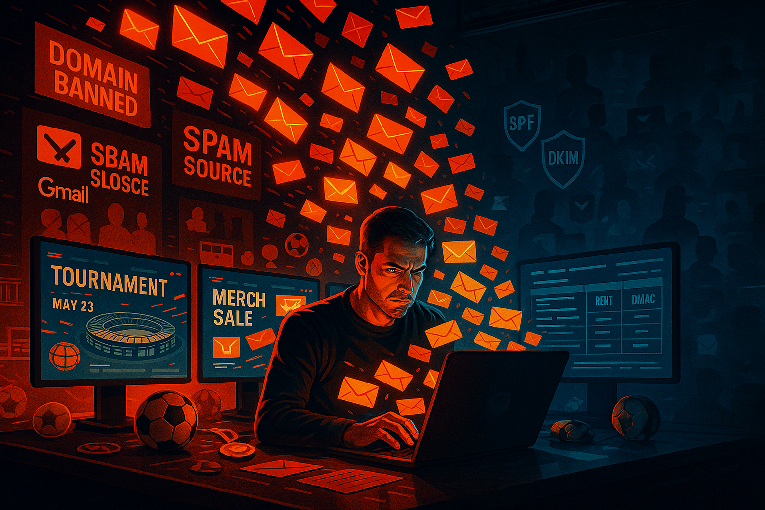 Как выбрать и безопасно использовать почтовые аккаунты для массовых email рассылок и анонимной переписки в спортивной индустрии