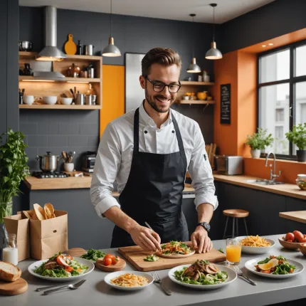 Обеды онлайн: ресторанные обеды и онлайн доставка курьерская на дом — новый стандарт комфорта и качества