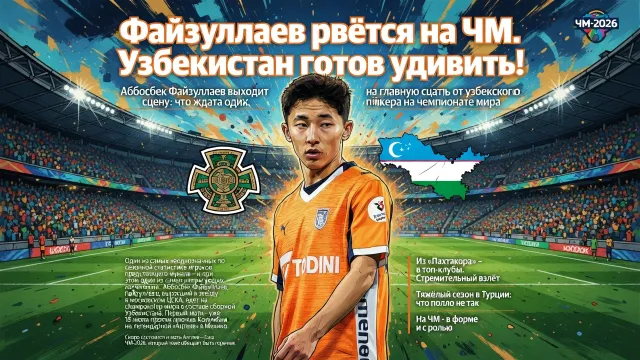 Файзуллаев рвётся на ЧМ. Узбекистан готов удивить!
